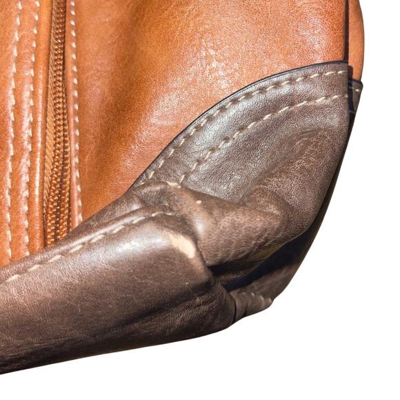 BOC Born Concepts Brown Faux Leather Handbag Tassel Western Purse Cowgirl - Picture 6 of 7